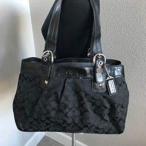 Coach Black Soho Tote